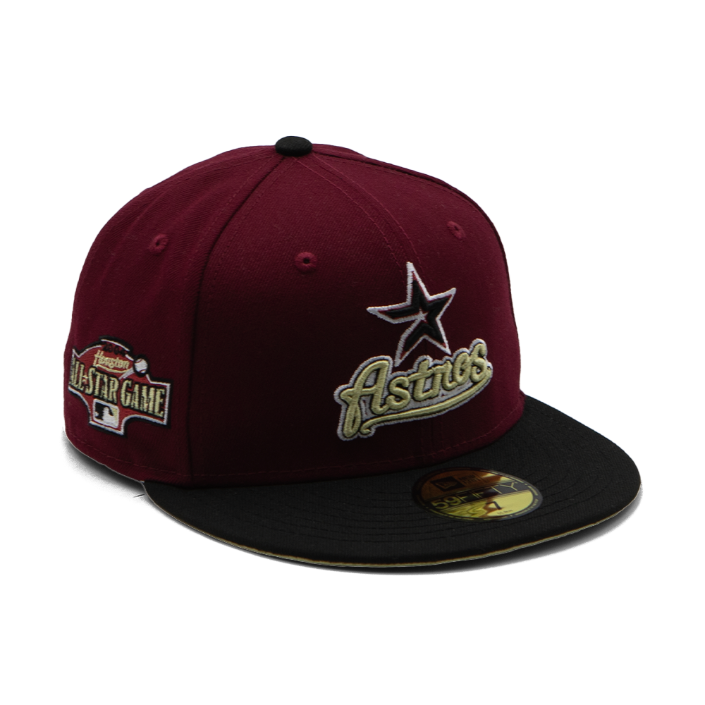 TAKOUT Customs X New Era Houston Astros 2004 All-Star Game 'Maroon' 59FIFTY Fitted