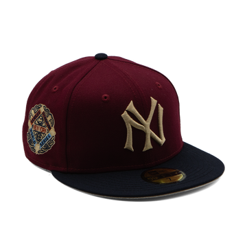 TAKOUT Customs X New Era New York Yankees '39 World Series Patch 'Wine'  59FIFTY Fitted
