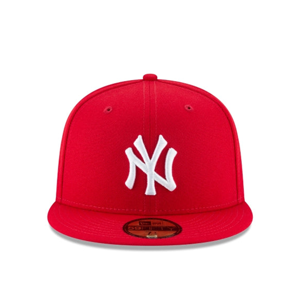 MLB Basic 59Fifty New York Yankees 'Scarlet'