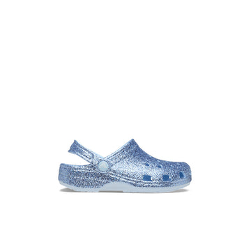 Classic Chunky Glitter Clog TD 'Blue Frost'