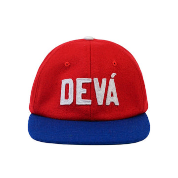 ACADEMY Strapback Ball Cap 'Red Blue'