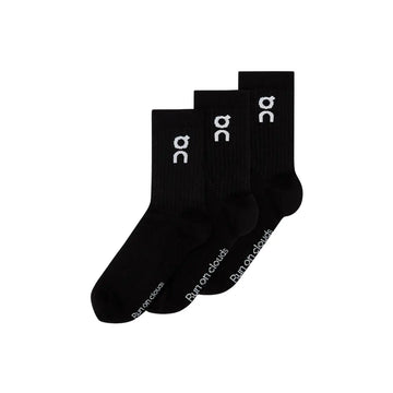 Logo Sock High 3P 'Black'