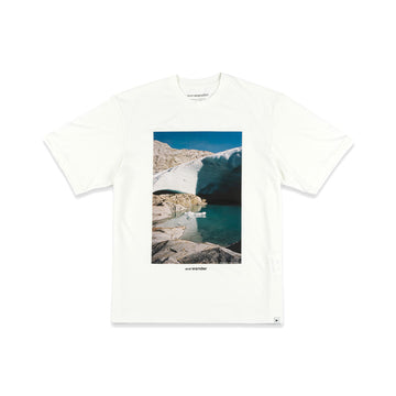 Gracier Printed SS Tee 'White'