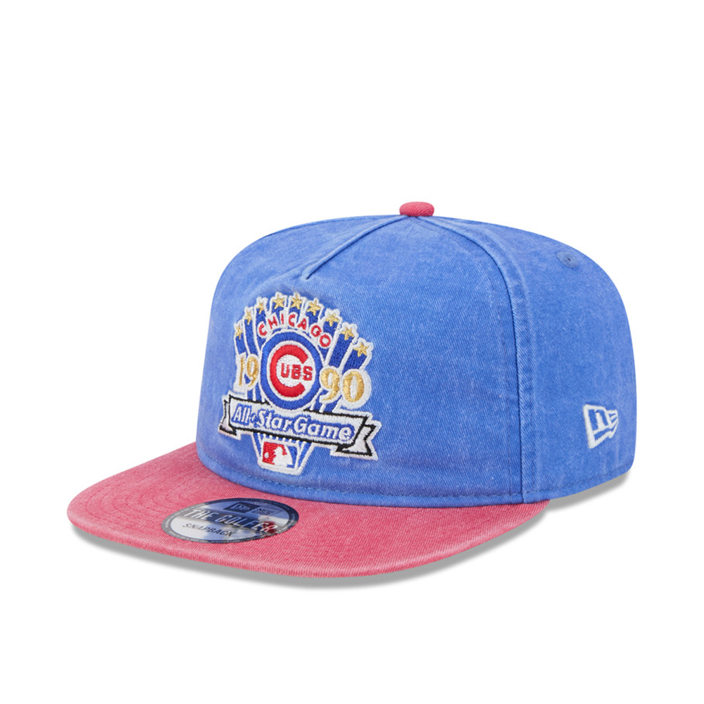 Chicago Cubs Pigment-dyed Golfer Snapback 'Royal/ Red'