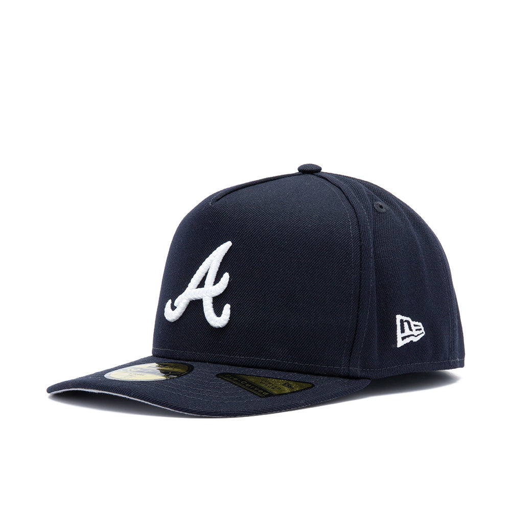 Atlanta Braves 59FIFTY Pre-curved - Safety Pin 'Navy'