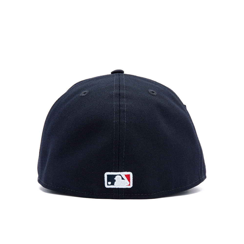 Atlanta Braves 59FIFTY Pre-curved - Safety Pin 'Navy'