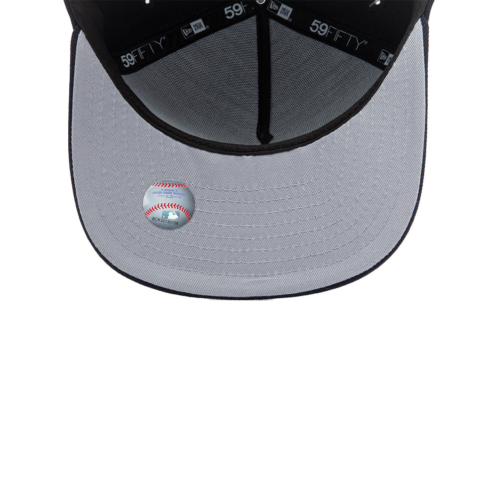 Atlanta Braves 59FIFTY Pre-curved - Safety Pin 'Navy'