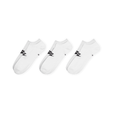 Everyday Essential No-Show Socks (3 Pairs) 'White'