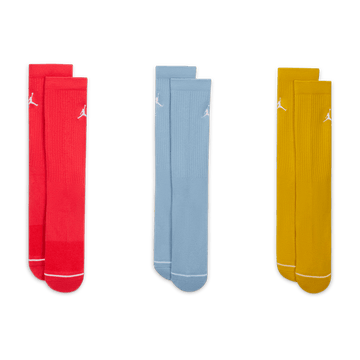 Jordan Everyday Crew Socks (3 pairs) 'Multi-Color'