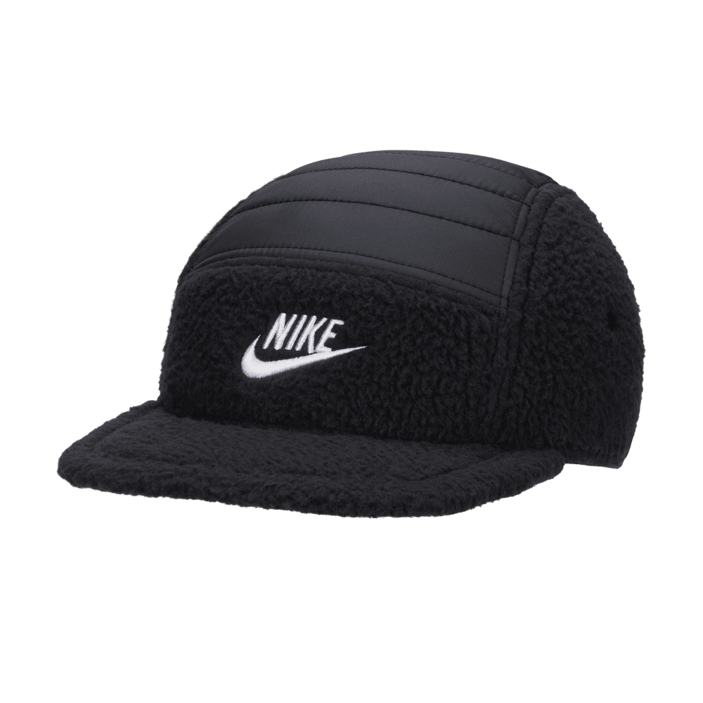 Fly Cap Unstructured 5-panel Flat Bill Hat 'Black'