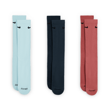 Everyday Plus Cushioned Training Crew Socks (3 Pairs) 'Multi Color'