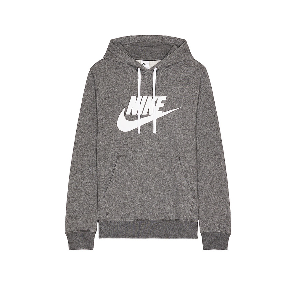 Nike hoodie charcoal grey sales