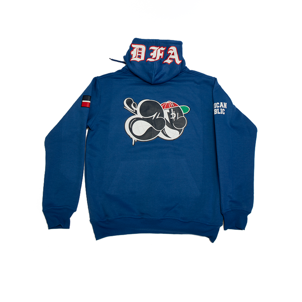 DOLT "Dominican Republic" Pullover Hoodie 'Blue'