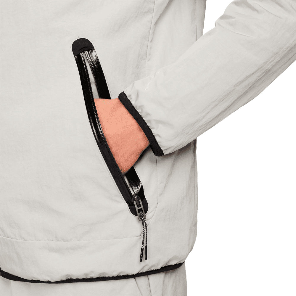 NSW Tech Woven Full-Zip Lined Hooded Jacket 'Grey'