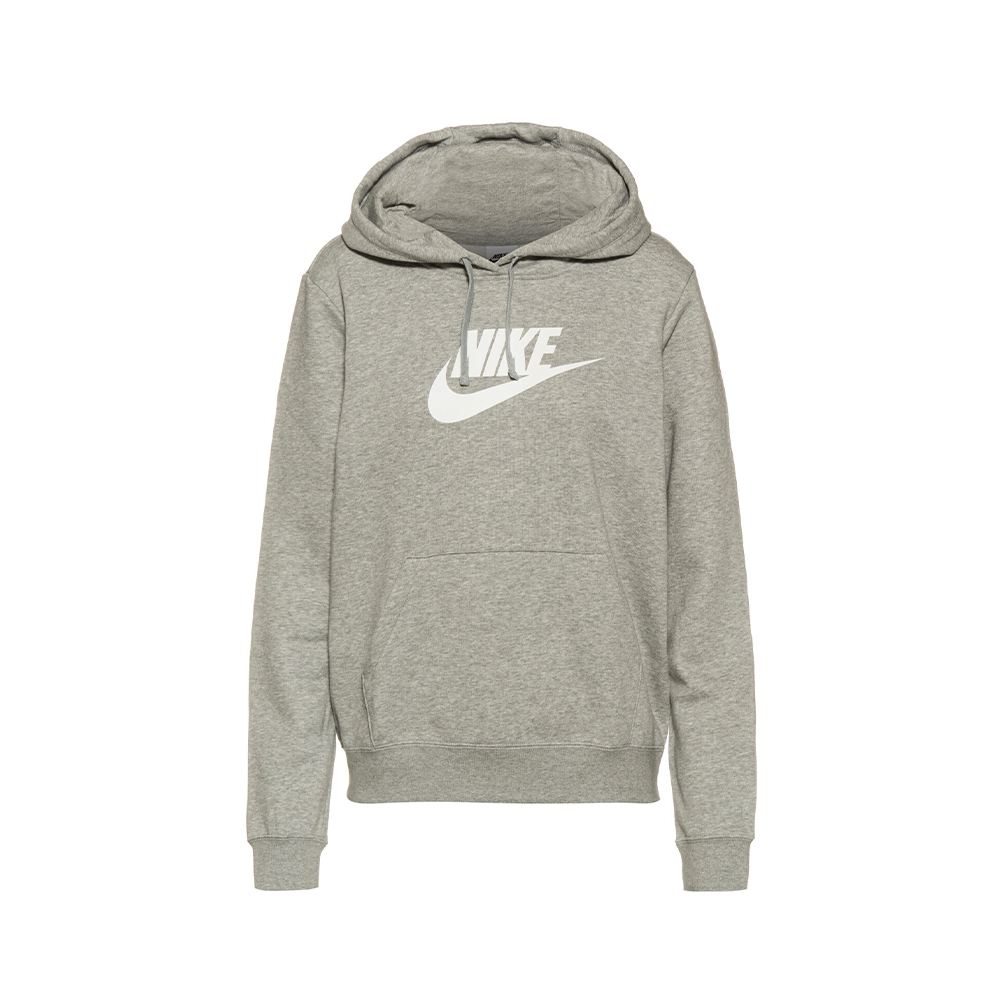 W NSW Club Fleece Logo Pullover Hoodie Dark Grey Heather