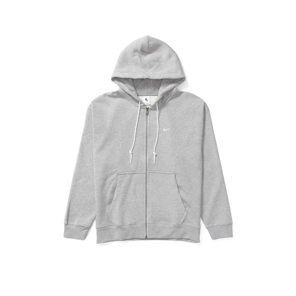 トップス nike solo swoosh full zip hoodie grey XL Nike Solo Swoosh Full-Zip Hoodie 'Grey' – TĀKOUT NY