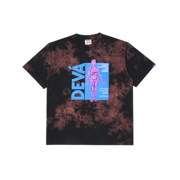 ANATOMY S/S Graphic Tee 'Bleached Black'
