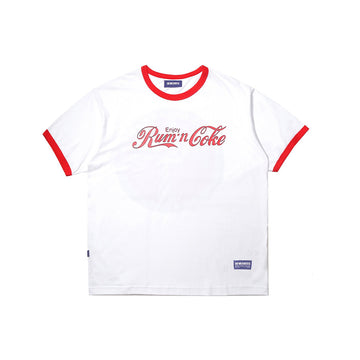 HAVANA Ringer Run-n Coke Tee 'White Red'
