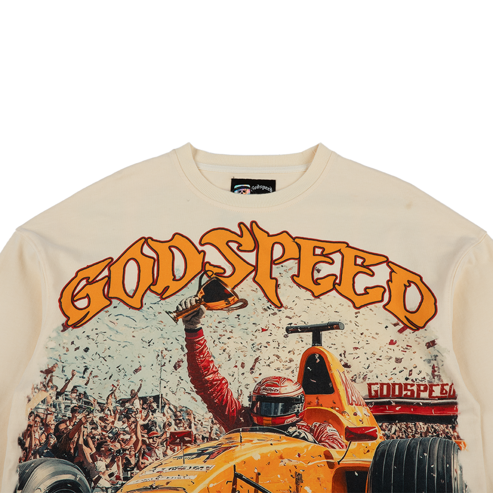F1 Finishline LS Tee 'Bone'