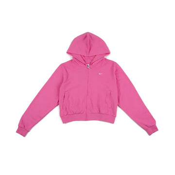 W NSW Chill Terry Loose FZ Hoodie 'Playful Pink'