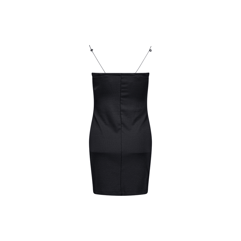 W NSW Chill Knit Tight Cami Dress 'Black'