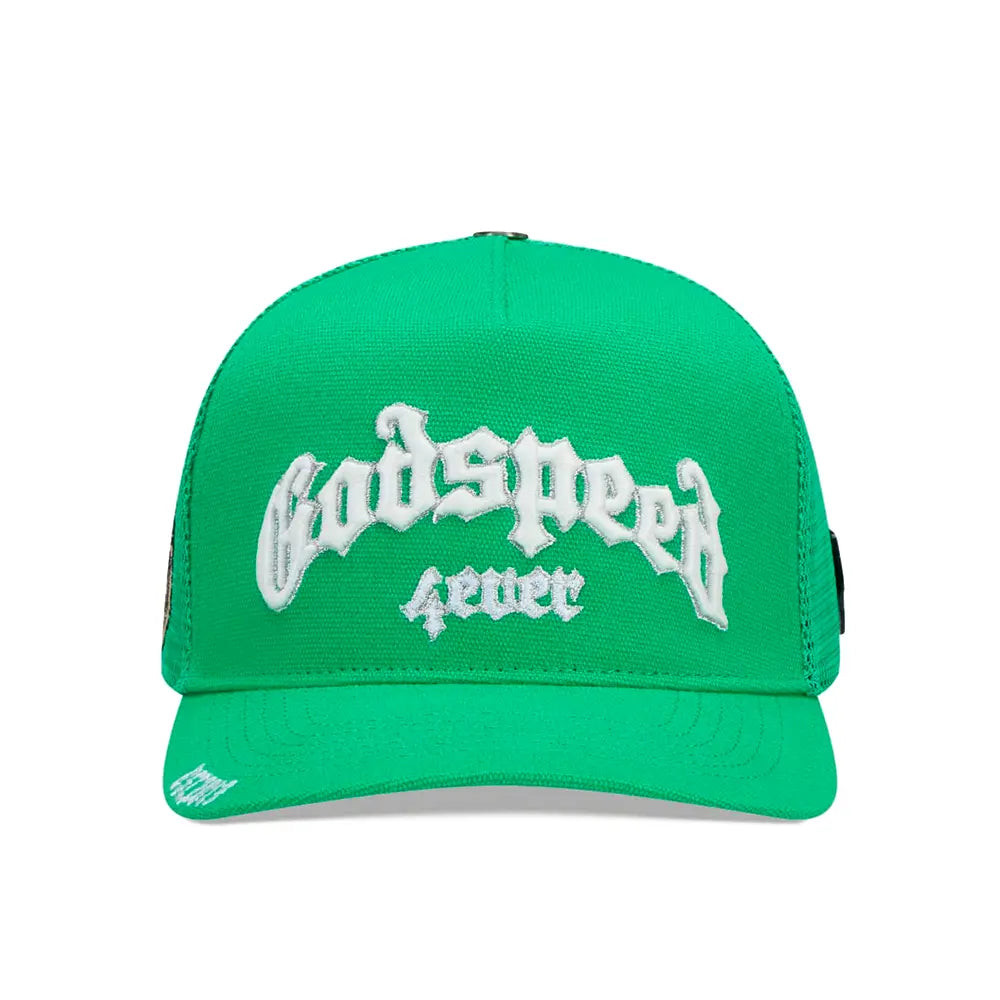 GODSPEED NEW YORK GS Forever Trucker Hat Boom 'Shamrock' – TAKOUT®
