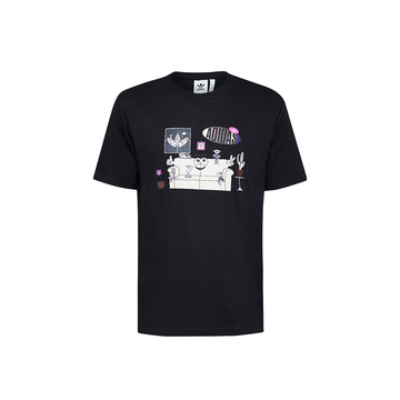 Trefoil A33 Graphic Tee 'Black'