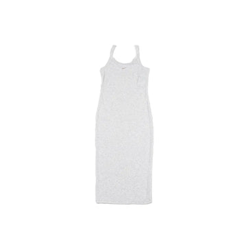 W NSW Chill Tight Mini-Rib Tank Dress 'Birch Heather'