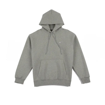 Solo Swoosh Pullover Hoodie 'Dark Grey Heather'