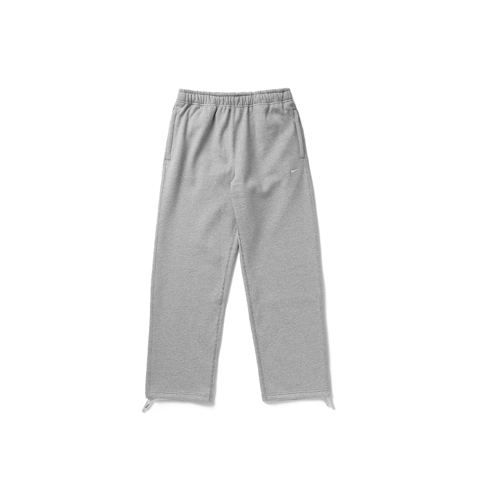 パンツ NIKE SOLO SWOOSH BB GREY Nike Solo Swoosh Fleece Open-Hem Pants 'Dark Grey Heather' – TAKOUT®