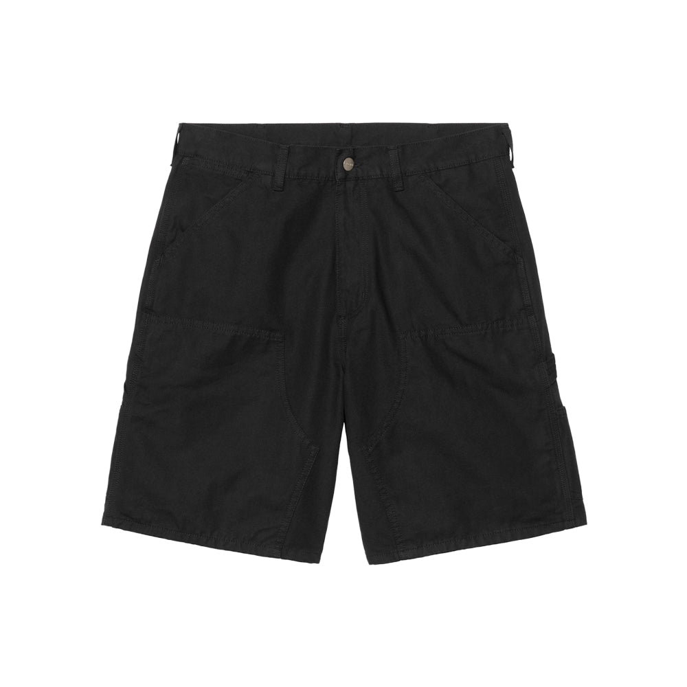 パンツ Carhartt WIP Double Knee Short BLACK 30 Carhartt WIP - Double Knee Short - Canvas 'Black' – TAKOUT®