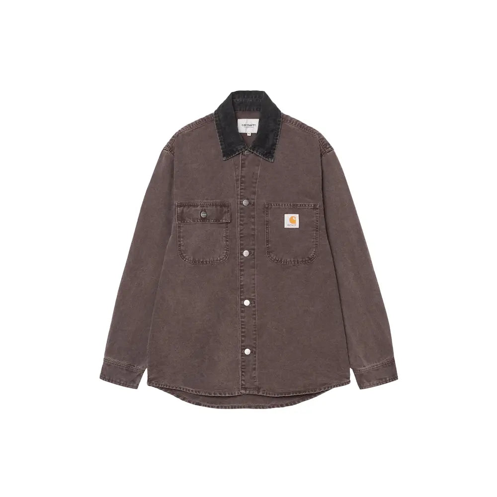 Carhartt WIP Mitch Shirt Jacket 'Palisander Black (Dusky Canvas