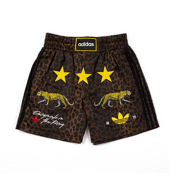 adidas "In the Ring" Boxing AOP Shorts 'Leopard'