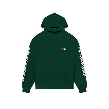 MALBON x FUTURA Tag Hooded Sweatshirt 'Forest'