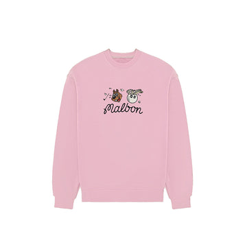 Two Man Scramble Crew Fleece 'Pink'