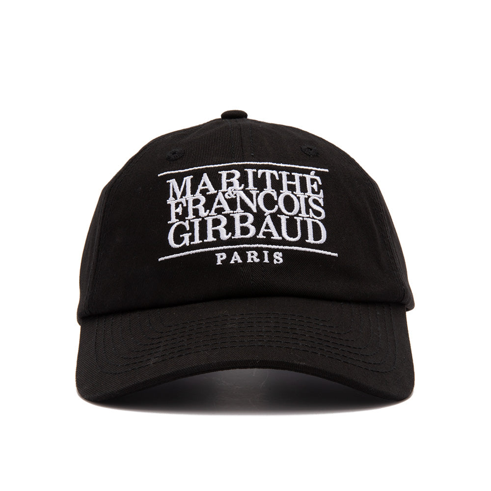 MARITHE FRANCOIS GIRBAUD ベースボールキャップ Marithé + François Girbaud Strapback M+FG 'Black/White' – TAKOUT®