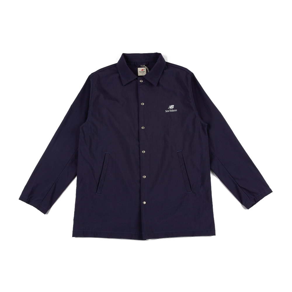 made in usa dress shirt New Balance Men's MADE in USA Seasonal Work Shirt, Dark Mercury / L