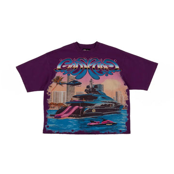 Memento Vivere Tee 'Grape'