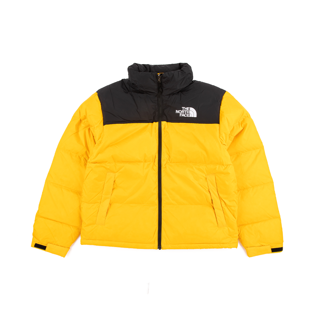 North face gold puffer jacket best sale