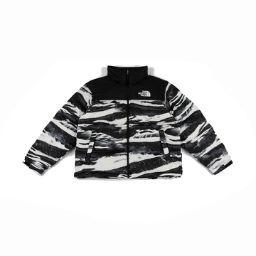 1996 Retro Nuptse Jacket Print 'TNF Black Edge Of Light Print'