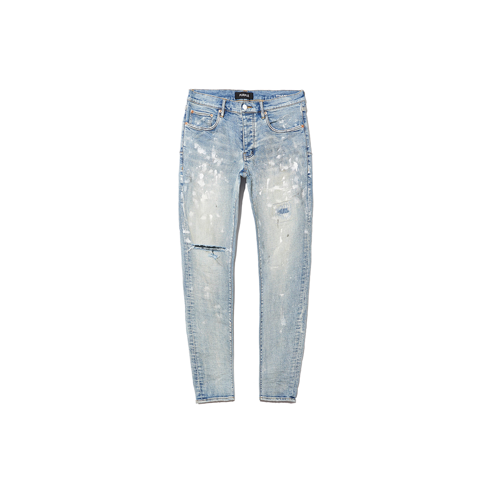Buy PURPLE BRAND 80s Low Rise Skinny Jeans 'Light Indigo' - P001