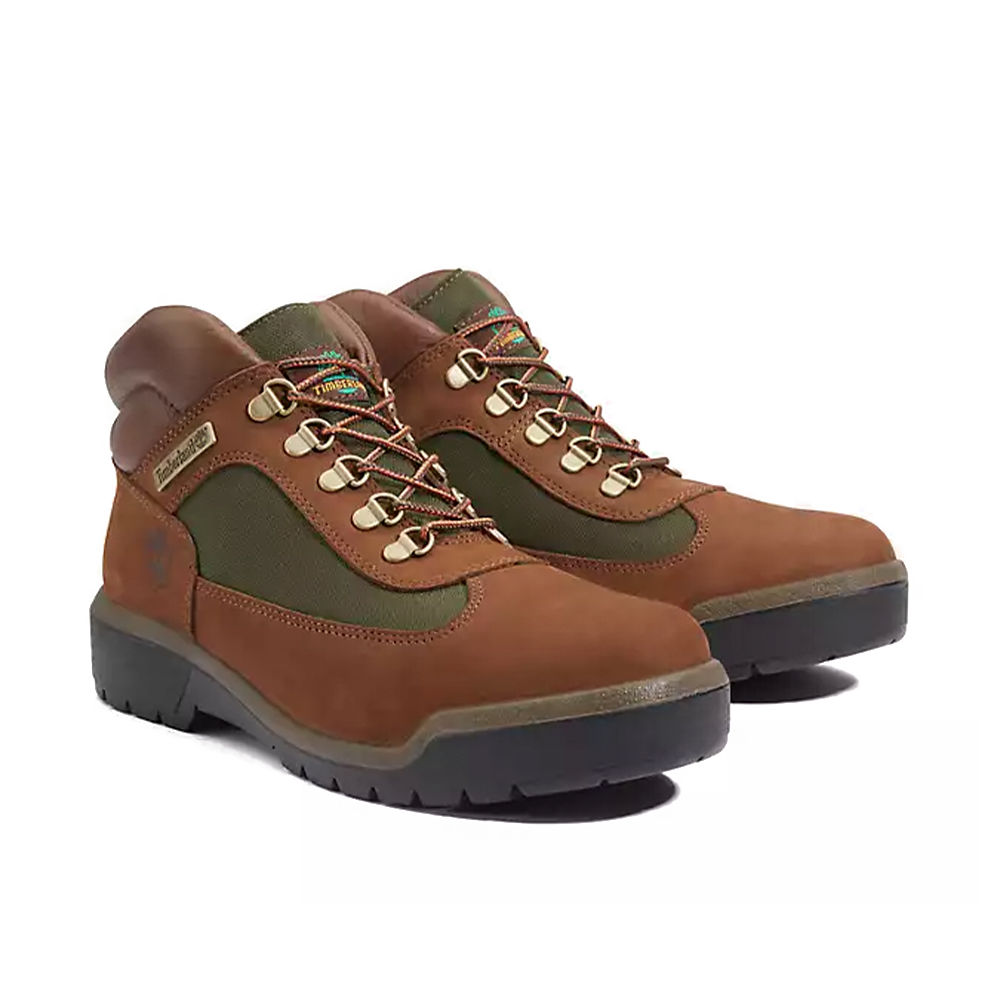 Waterproof Field Boots 'Dark Brown Nubuck'