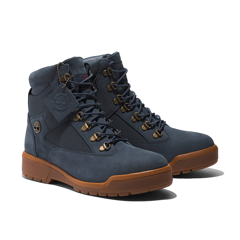 6-Inch Waterproof Field Boot 'Dark Blue Nubuck'