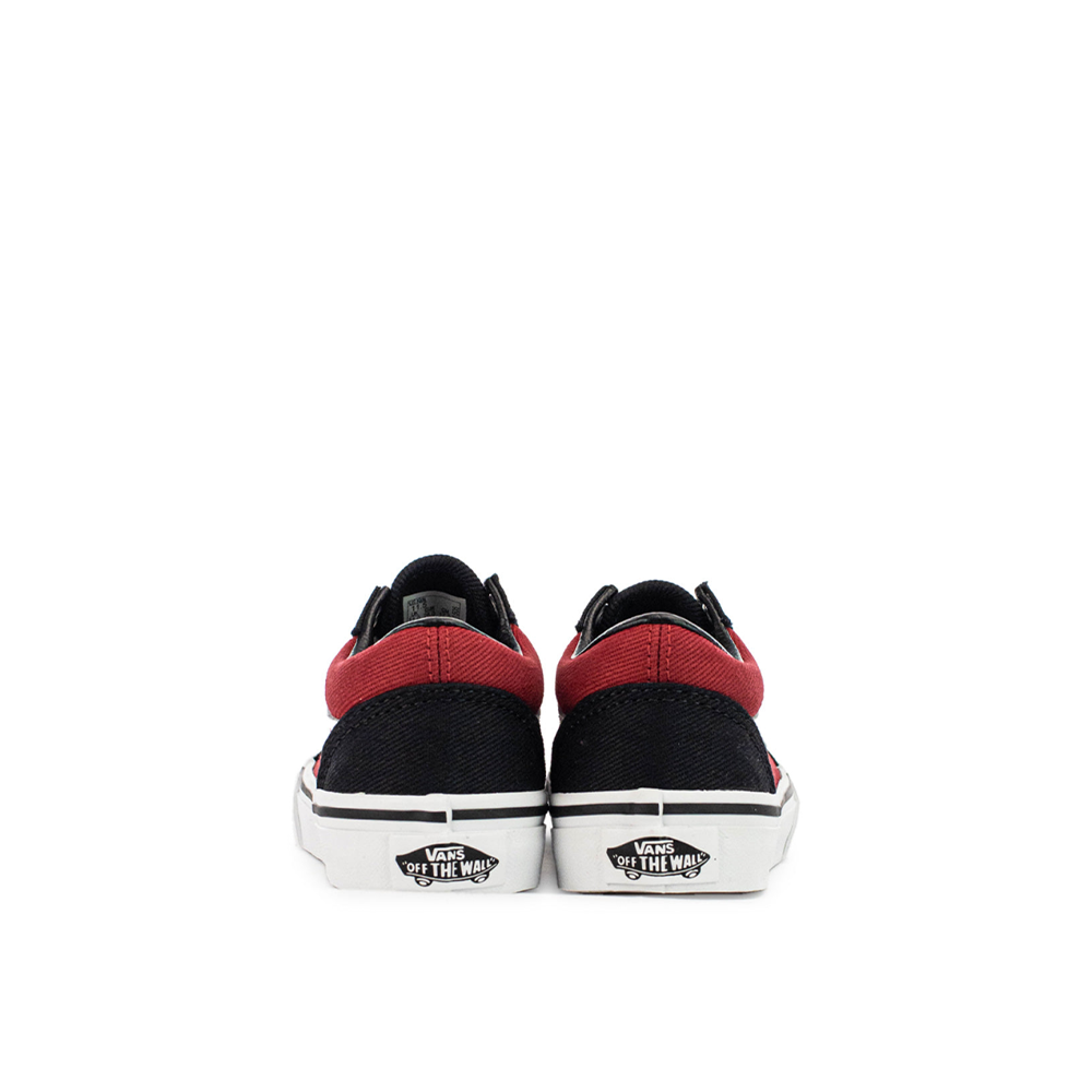 Old Skool PS 'Twill Red Multi'