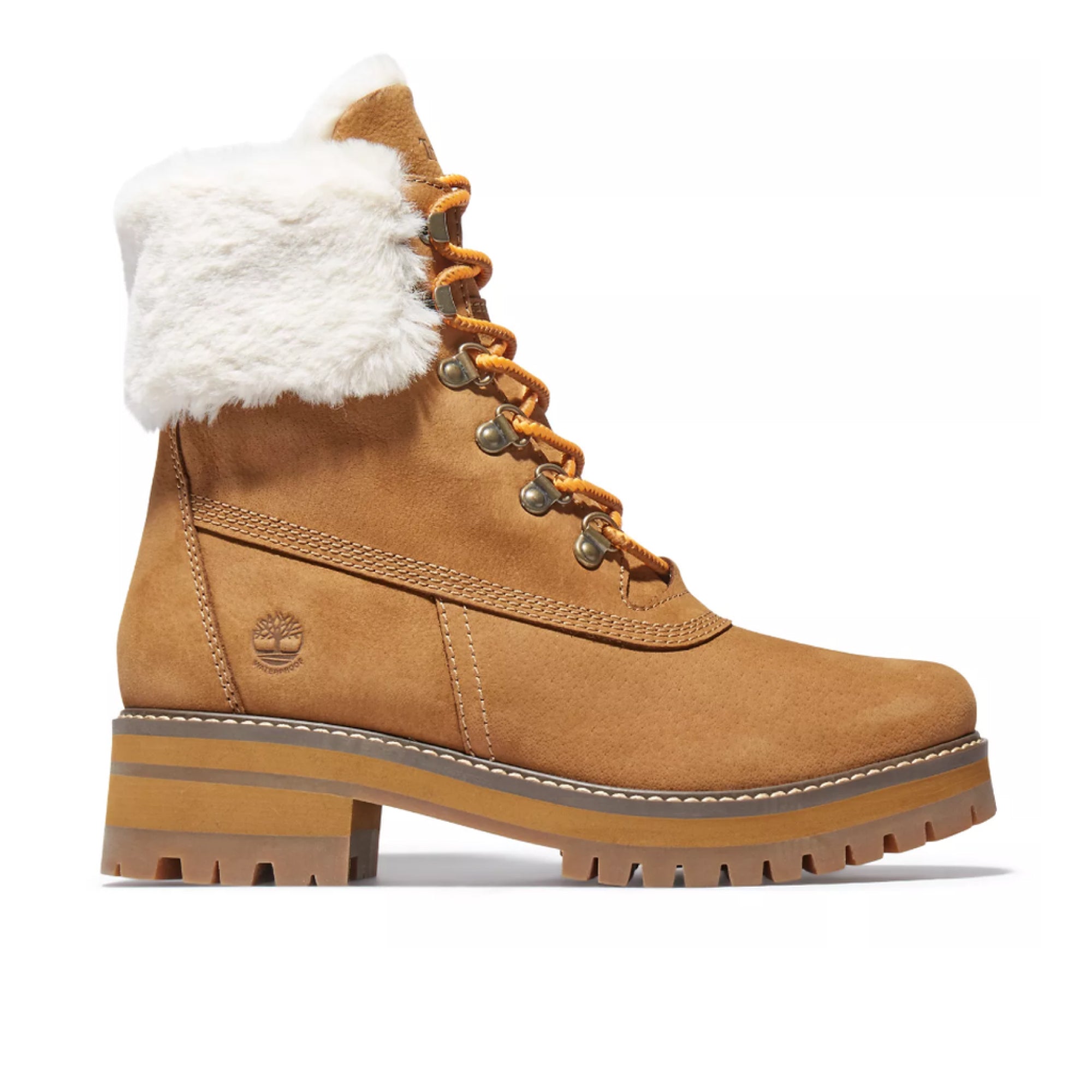 Timberland Women s Courmayeur Valley 6 Waterproof Faux Fur Boots