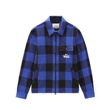 Timber Flannel Check Overshirt 'Royal Buffalo'