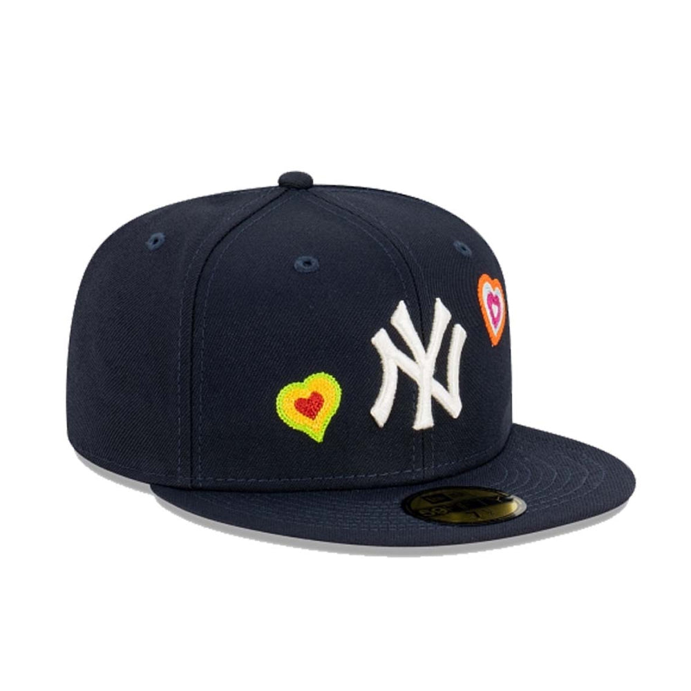 New York Yankees Chain Stitch Heart 59 Fifty Fitted