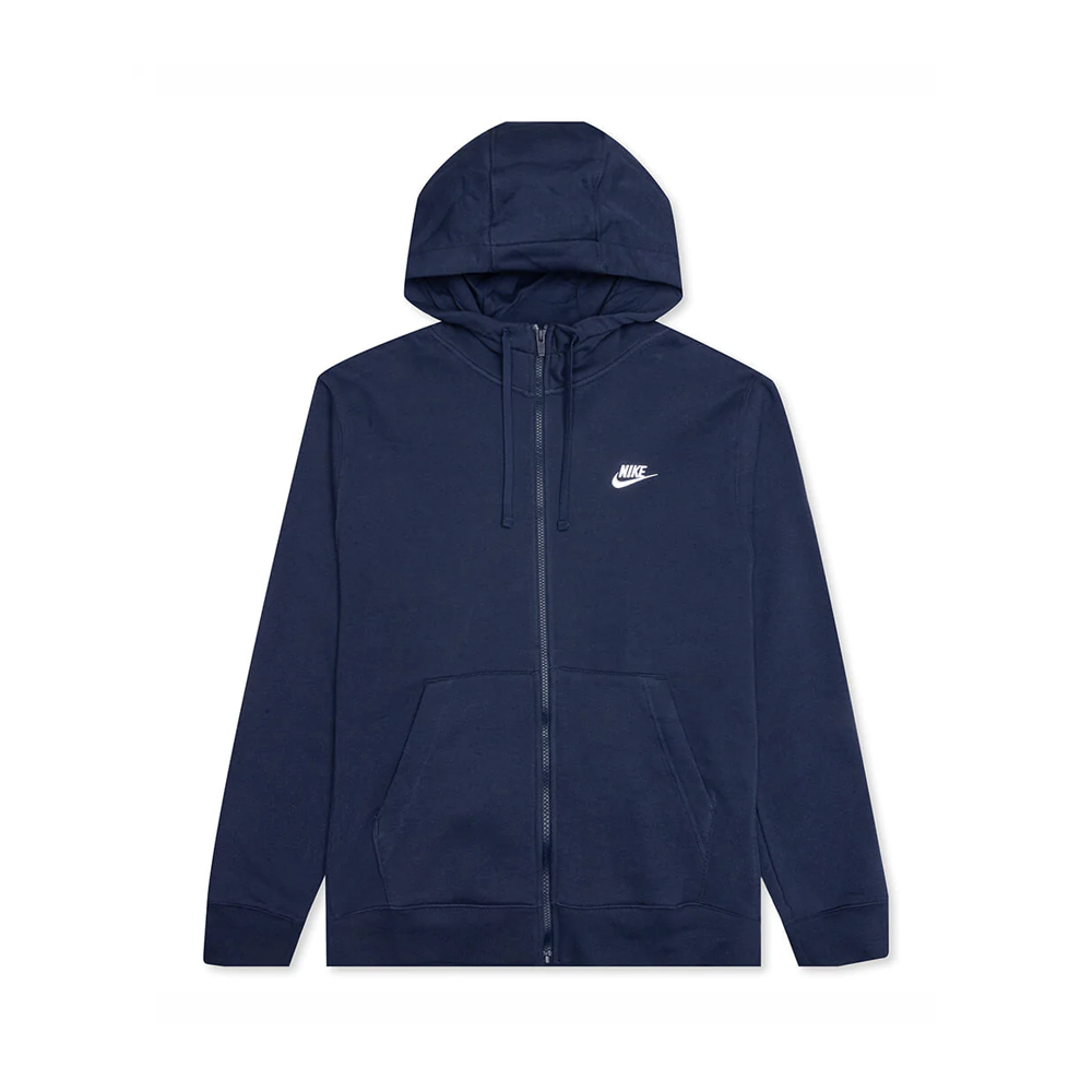 Nike navy zip up sales
