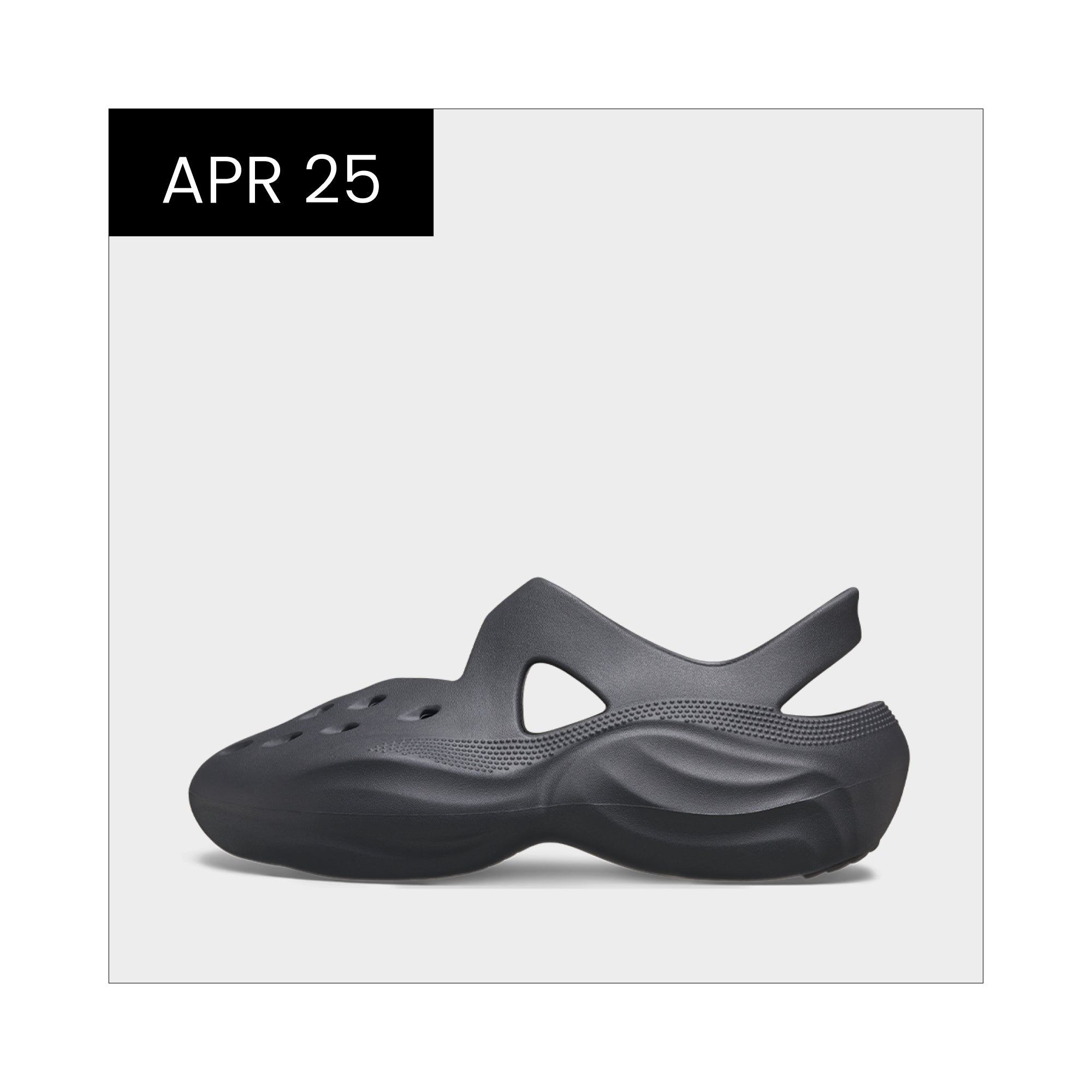 Dingyun Zhang x Crocs Diffuser 'Black Sand'