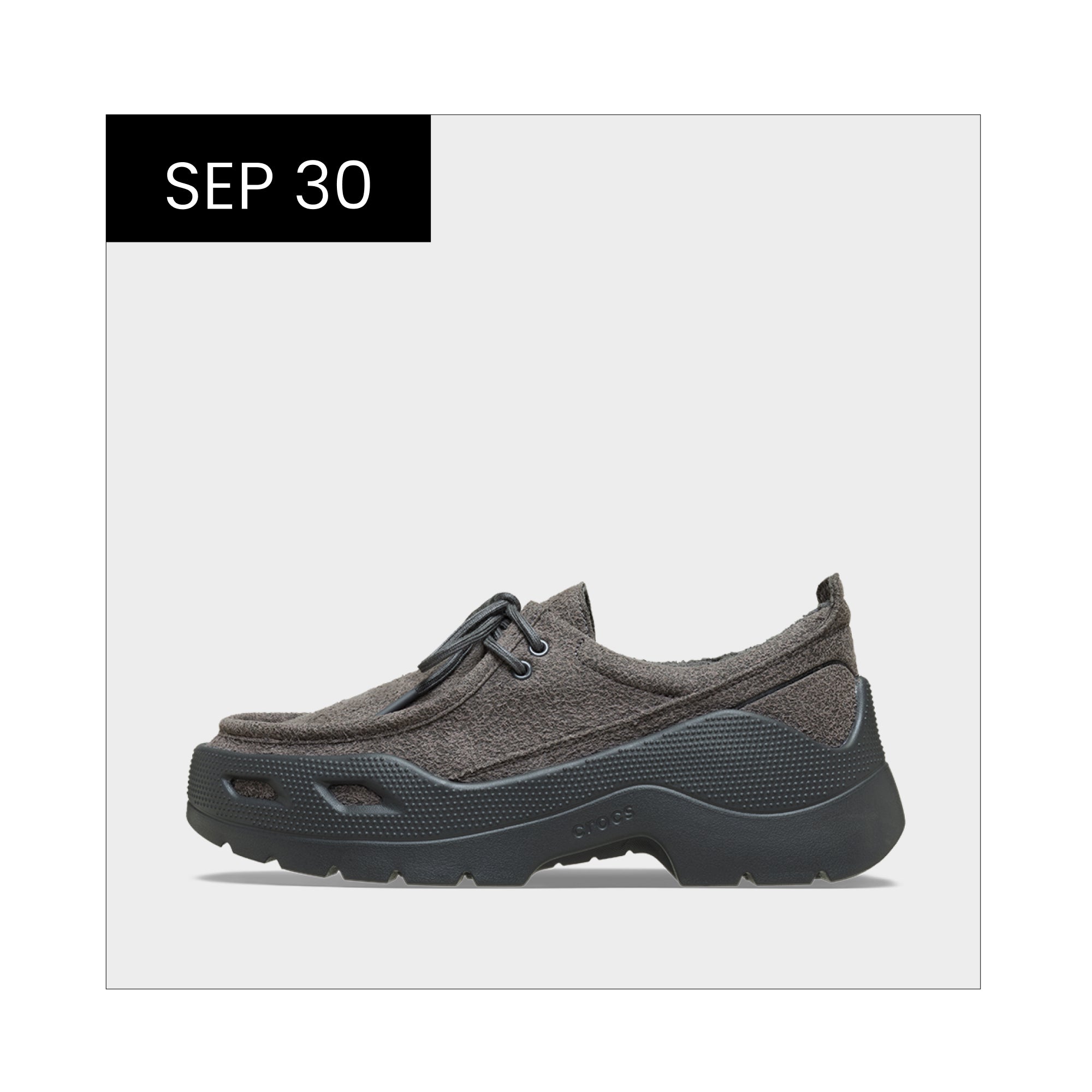 Gallery Shoe 'Black Sand'